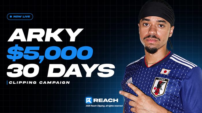 Arky · $5,000, 30 days, clipping campaign