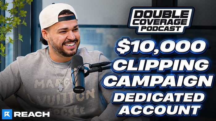 Double Coverage Podcast · $10,000 clipping campaign, dedicated account